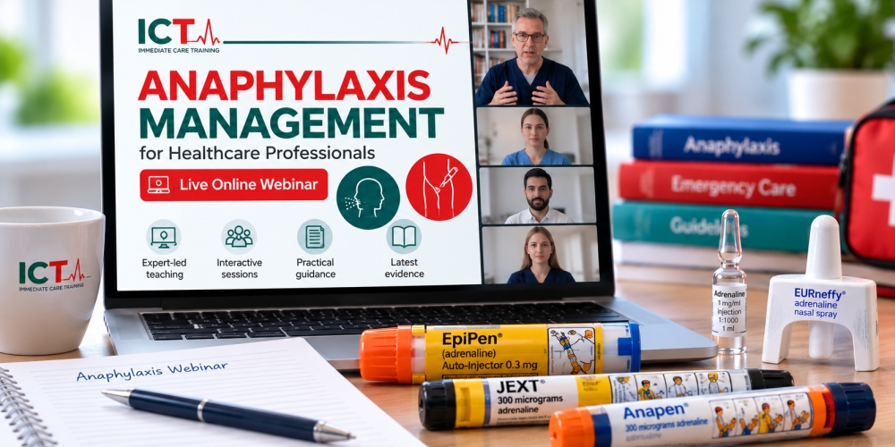 Anaphylaxis Management for Healthcare Professionals – Live Webinar